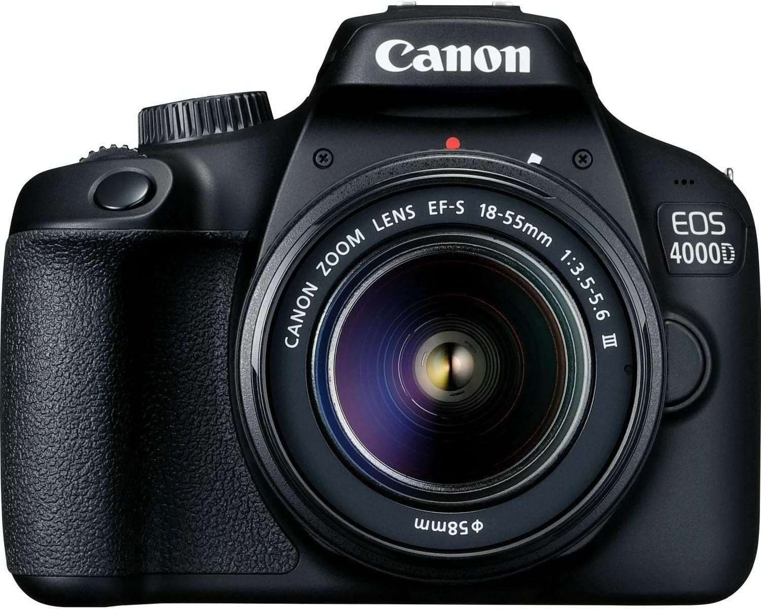 Canon EOS 4000D / Rebel T100 DSLR Camera with 18-55mm and 75-300mm Lenses, 128GB Bundle (Renewed) F892