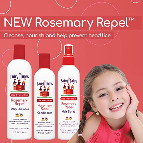 Fairy Tales Rosemary Repel Daily Kids Hair Spray, 8 fl oz W5330