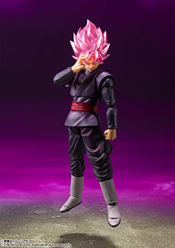 TAMASHII NATIONS Dragon Ball Super Goku Black Super Saiyan Rose S.H.Figuarts Action Figure I443759