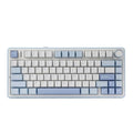 EPOMAKER x Aula F75 Gasket Mechanical Keyboard, 75% Wireless Hot Swappable Gaming Keyboard with Five-Layer Padding&Knob, Bluetooth/2.4GHz/USB-C, RGB (Light Blue, LEOBOG Reaper Switch)