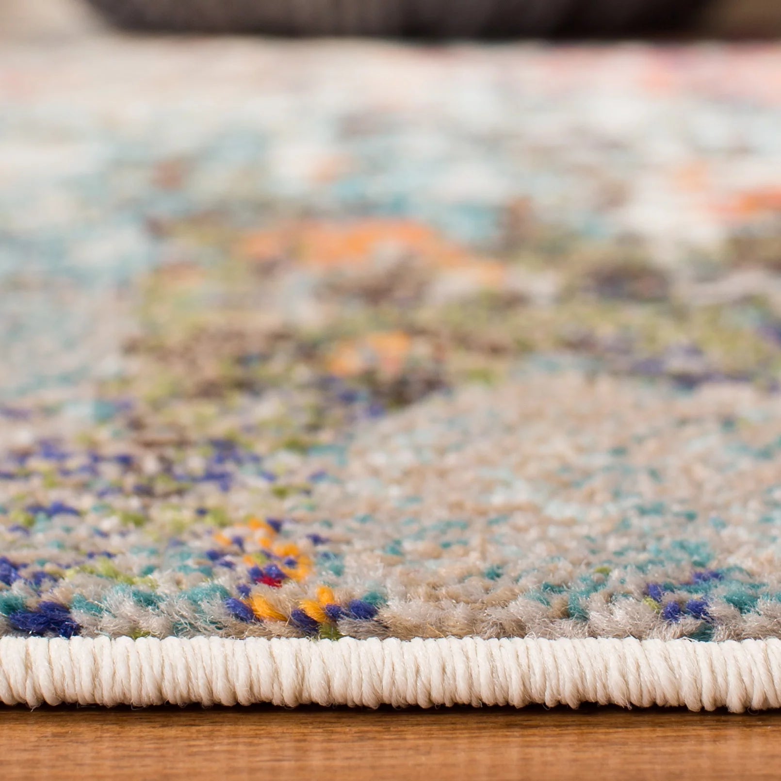 SAFAVIEH Madison Vintage Abstract Area Rug, Grey/Blue, 10' x 14' E45661