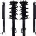PM Auto Set of 4 Front Quick Complete Strut-Coil Spring-Rear Shock For 2009 Lincoln MKS