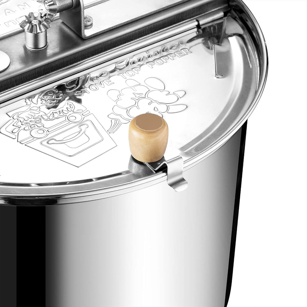 Great Northern Popcorn 6251 Stainless Steel Stovetop Popcorn Popper 6.5-Quart S5424