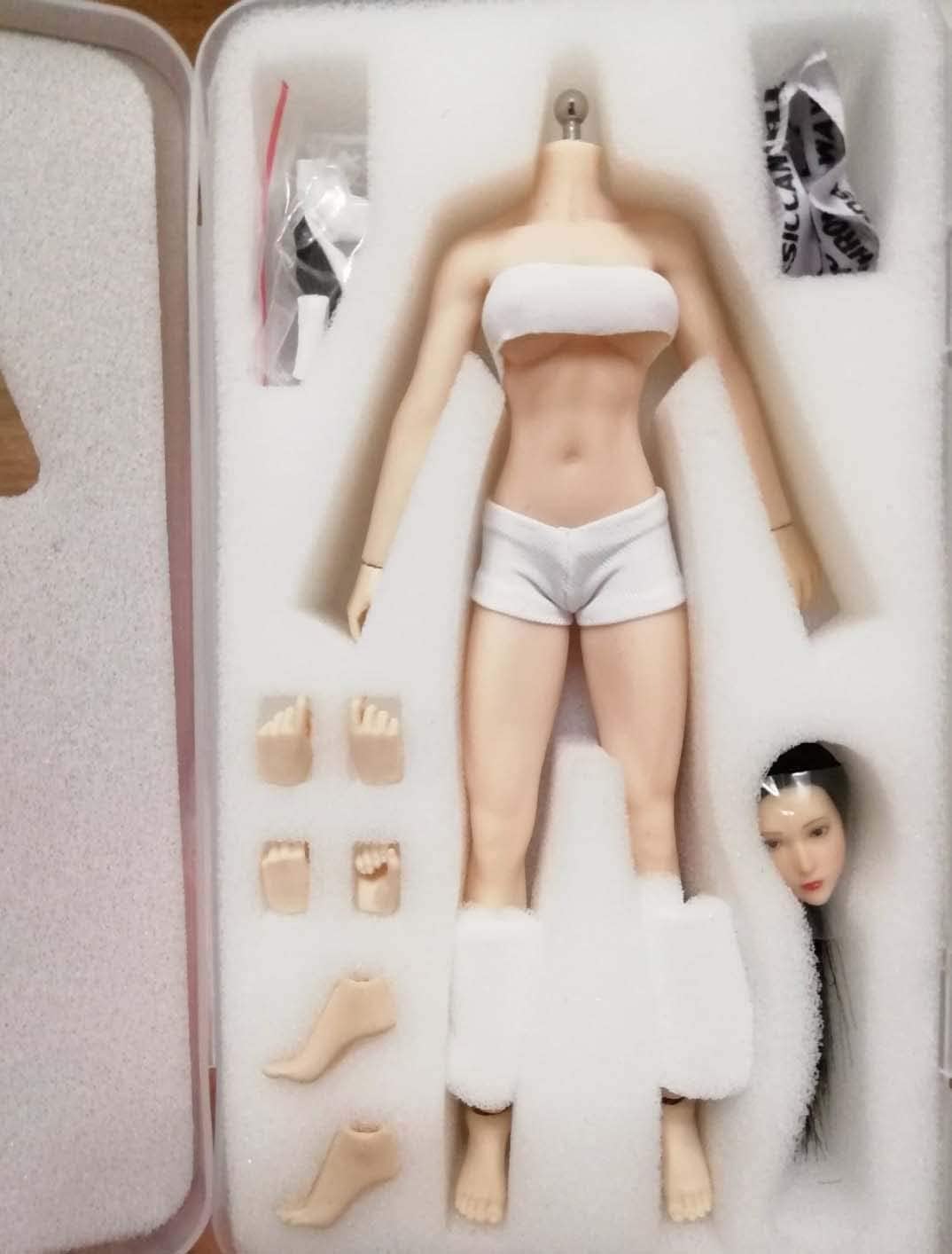TBLeague 1/12 Scale Super-Flexible Female Seamless Body Action Figure (T01B Suntan Skin) U21346