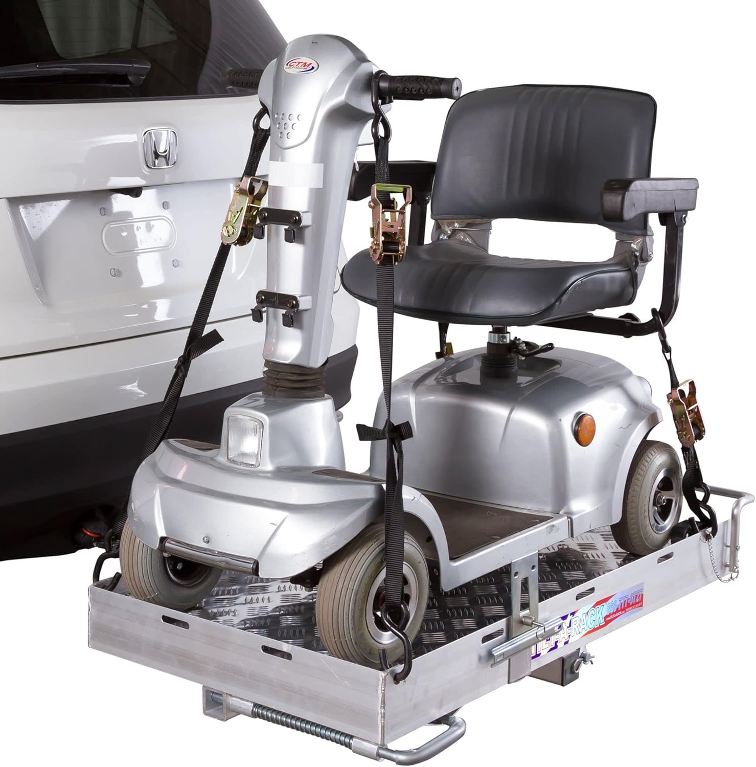 Aluminum Scooter and Wheelchair Mini Carrier - 350 lb. Capacity W589161