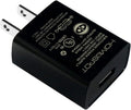 UL Certified USB Wall Charger Power Supply 5v 1A (1000mA) Universal Portable Travel Power Adapter Plug Block High Speed for iPhone iPad iPad Samsung HTC LG iPod Nokia Travel Office Home Use