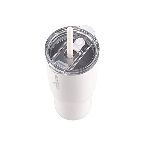 REDUCE Cold1 24 oz Insulated Stainless Steel Tumbler with Lid and Straw Q292613