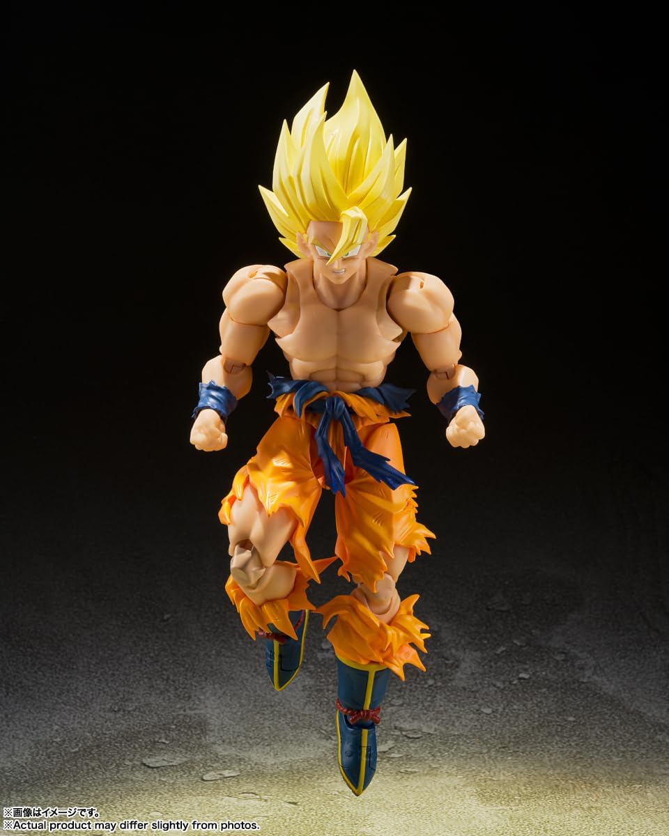 TAMASHII NATIONS Dragon Ball Z S.H.Figuarts Super Saiyan Son Goku Action Figure F78012