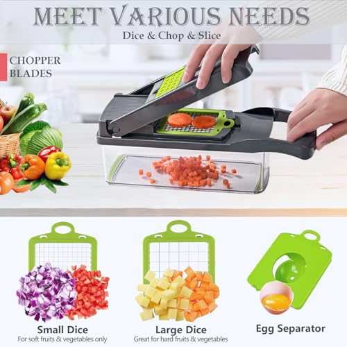 Pro-Series 20-in-1 Vegetable Chopper with Container, Cheese Grater, Mandoline Slicer V6787