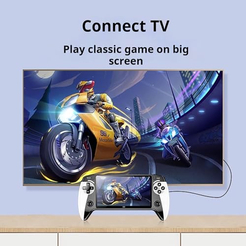 X9 Handheld Game Console 5.5" HD Retro Gaming Player with 3000 Games U952696
