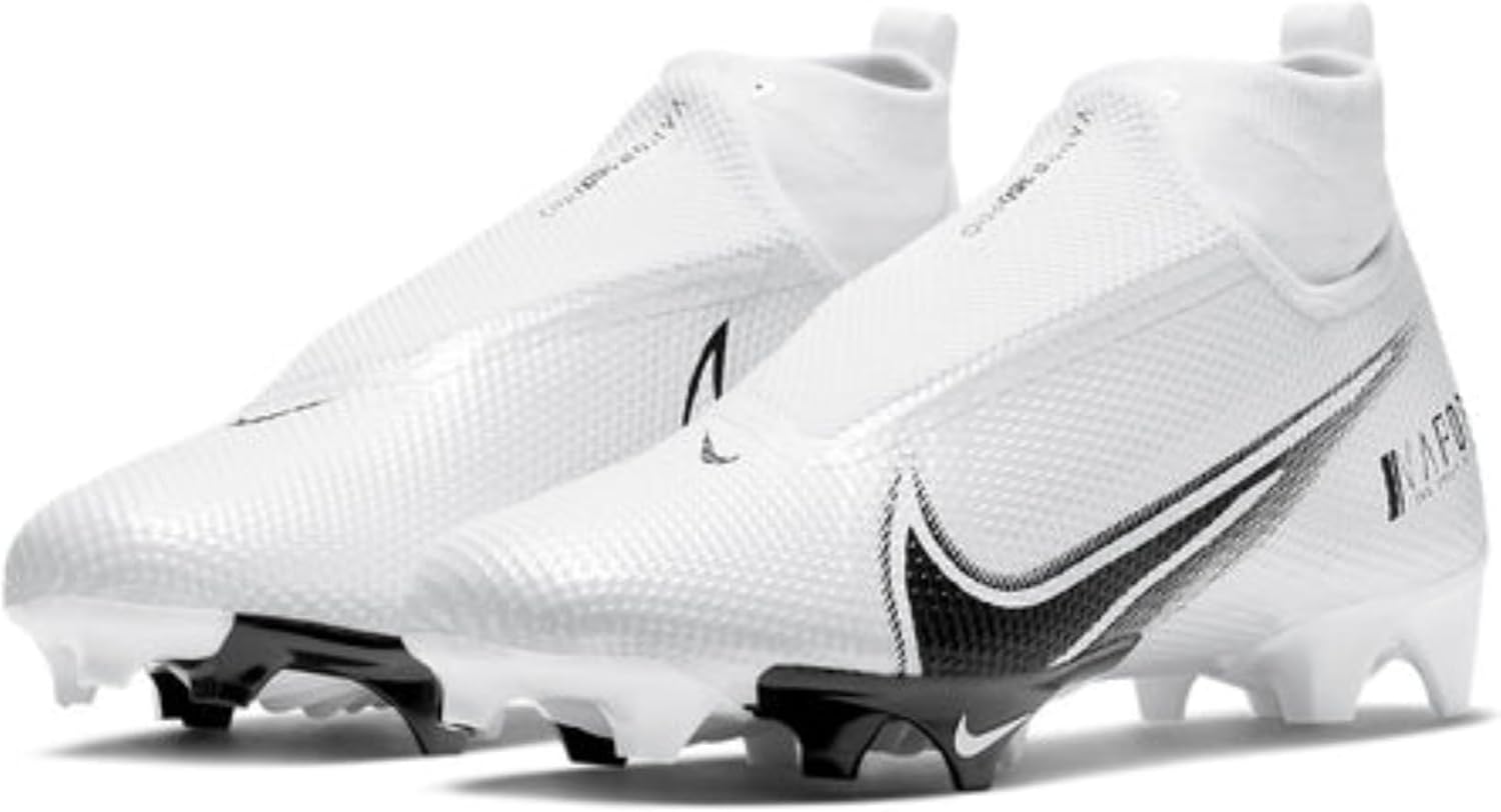 Nike Vapor Edge Pro 360 (W) CV6348-100 White-Black Men's Wide Football Cleats 14 US Z7432