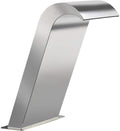 Garden Stainless Steel Waterfall Fountain Cascade Swimming Pool Fountain for Inground Pools Waterfalls Sheer Water Feature