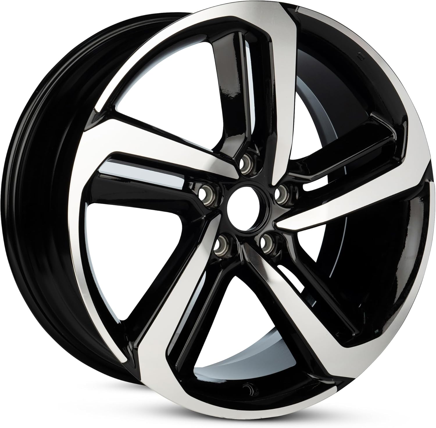 2018-2022 Honda Accord 19 Inch Black Machine Face Diamond Cut Rim L4925