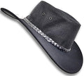 Oztrala HAT Australian Outback P-Leather Felt Mesh Breezer Cowboy Aussie Jacaru Golf HSRZ US