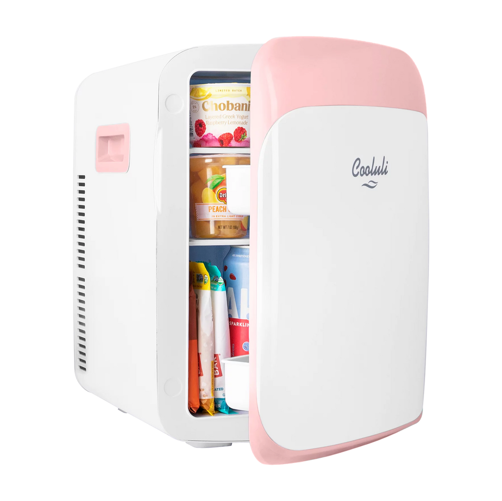 Cooluli Classic Pink 15 Liter Portable Cooler Warmer Mini Fridge G965