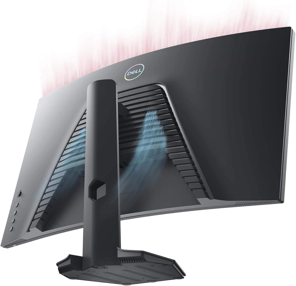 Dell 27 Inch 144Hz Curved Gaming Monitor FHD G-Sync FreeSync Gray H66064