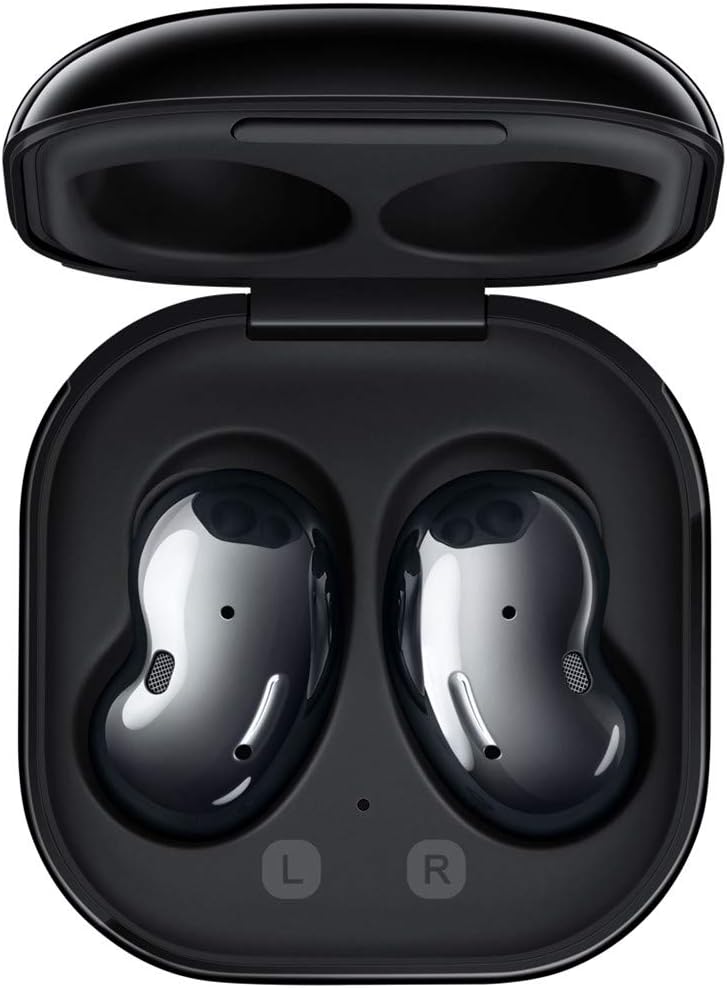 Samsung Galaxy Buds Live (ANC) Wireless Earbuds for iOS & Android, Mystic Black (Renewed) C69603