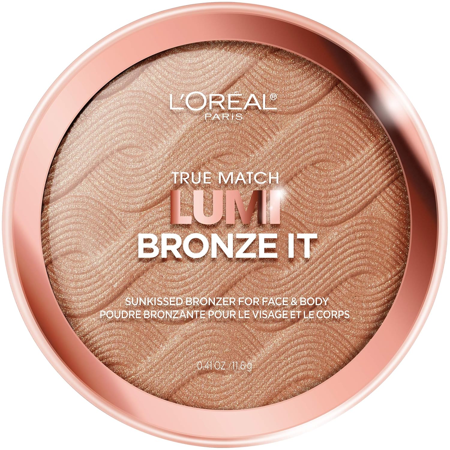 L'Oreal Paris True Match Lumi Bronze It Bronzer, Medium & Light, 0.41 fl oz Z621964