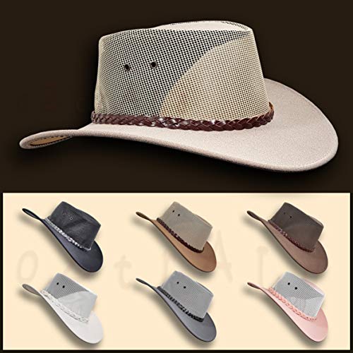 Oztrala HAT Australian Outback Leather Felt Cowboy Golf K294