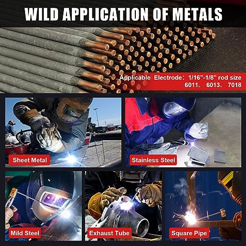 AWT Stick Welder 155Amp 2 in 1 ARC/Lift TIG Welding Machine 110/220V L2161