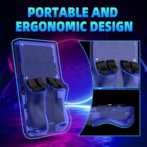 R36MAX Retro Handheld Game Console 64GB Preloaded Portable Emulator with 4.0-in HD IPS Screen E294502