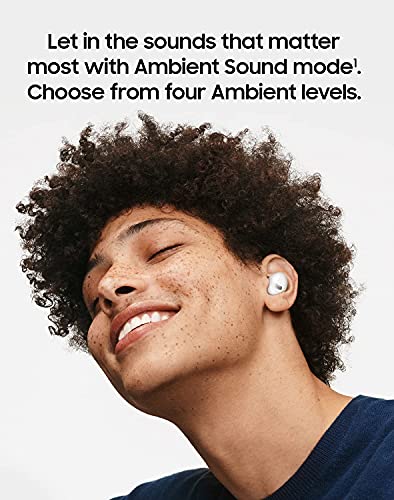 Samsung Galaxy Buds Pro True Wireless Noise Cancelling Earbuds, Phantom White (Renewed) Q3213
