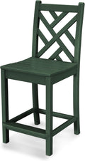 POLYWOOD® Chippendale Counter Chair, Green