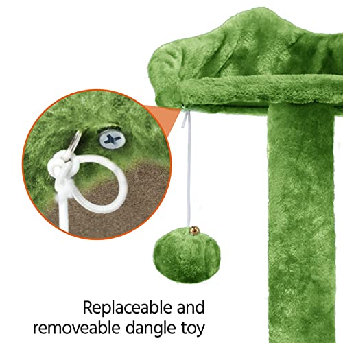 Yaheetech 54in Cat Tree Tower Condo Furniture with Scratch Post Y196