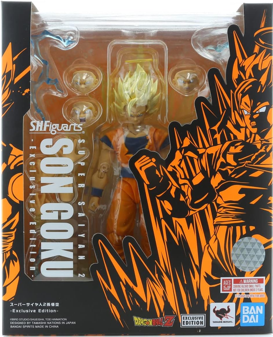 Dragon Ball Z Super Saiyan 2 Son Goku S.H.Figuarts Tamashii Exclusive I721577