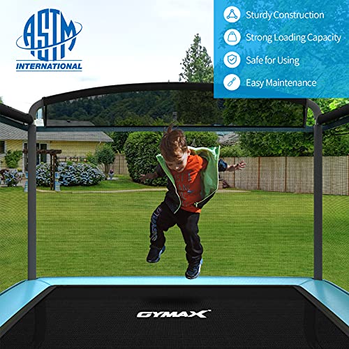 GYMAX 6FT Toddler Trampoline with Swing & Safety Net, Indoor/Outdoor C259094