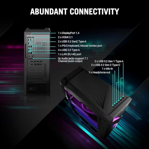 ASUS ROG Strix GL10 Gaming Desktop, Ryzen 5 3600X, GTX 1660 Ti, 16GB RAM, 1TB SSD B337
