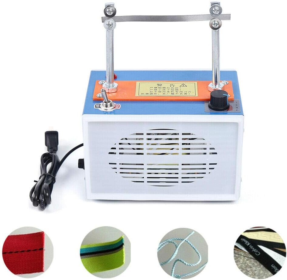 Electric Rope Cutter 110V 200W Hot Knife Cord Tape Cutting Machine S226577