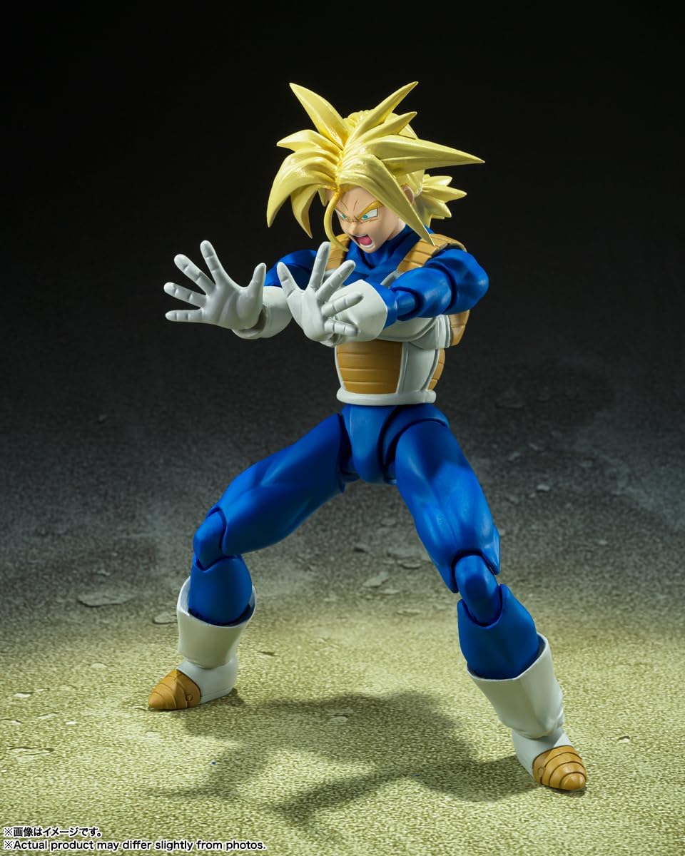 TAMASHII NATIONS Dragon Ball Z Super Saiyan Trunks S.H.Figuarts Action Figure R89324