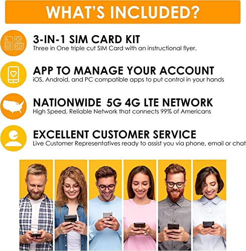 SpeedTalk Mobile Prepaid Plan - Unlimited Talk & Text + 500 MB Data - 30 Day Service Z6896
