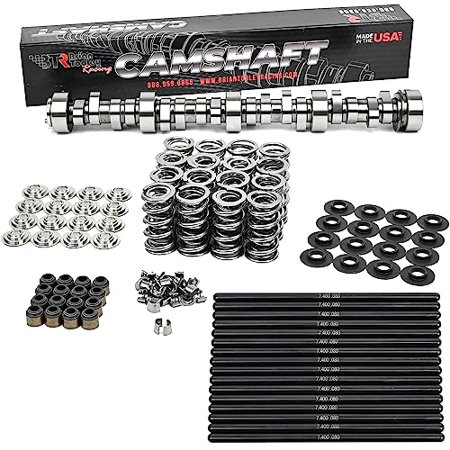 BTR Brian Tooley Racing Gen V Stage 4 Truck L83 L86 Camshaft -Fits 2014+ 5.3L 6.2L BTR Cam Kit (Cam, Springs, Seals, Pushrods, Phaser Limiter Kit)