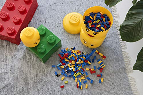 LEGO Iconic Storage Head Large Stackable Box 8.5L Yellow O3359