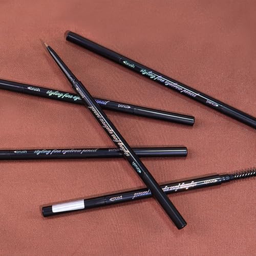 Magic 4 Fork Tip Eyebrow Pen with Dual-ended Brush, Waterproof, Gray Brown A700