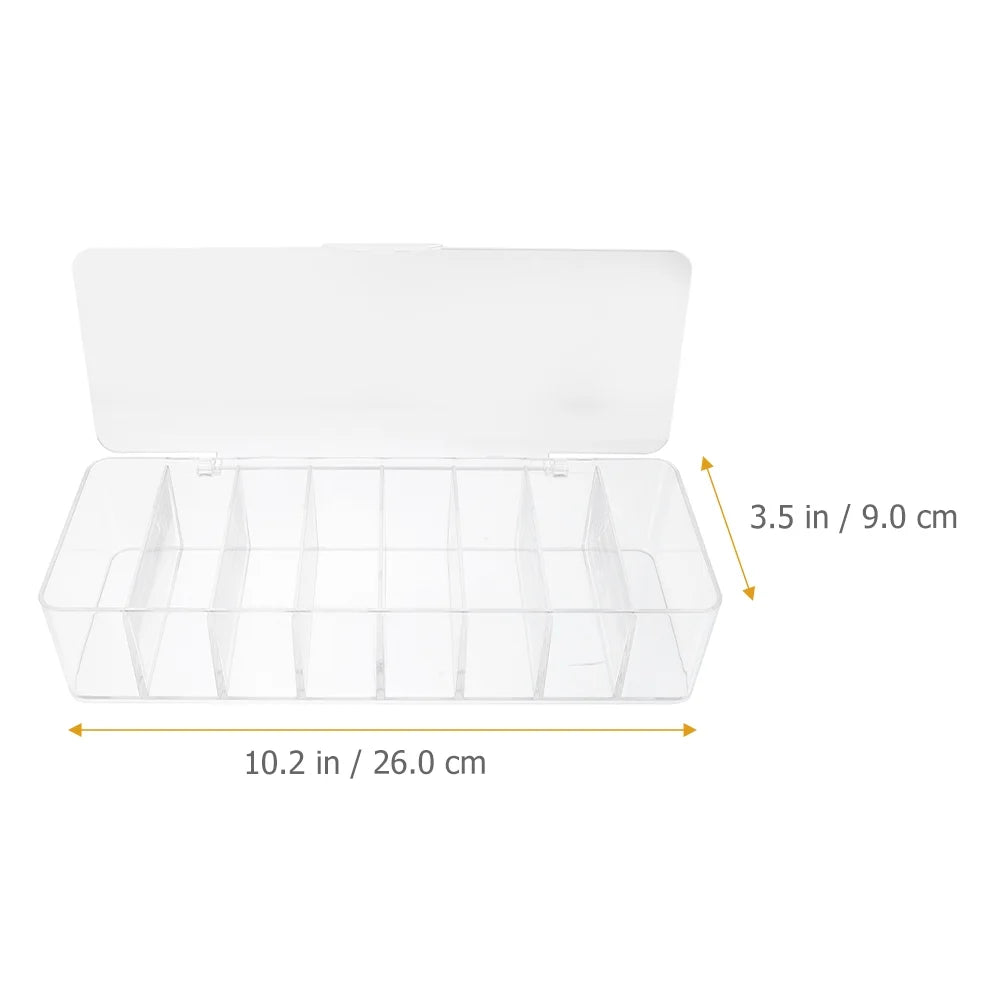 Wooden Cable Storage Box with Hub Organizer E2782