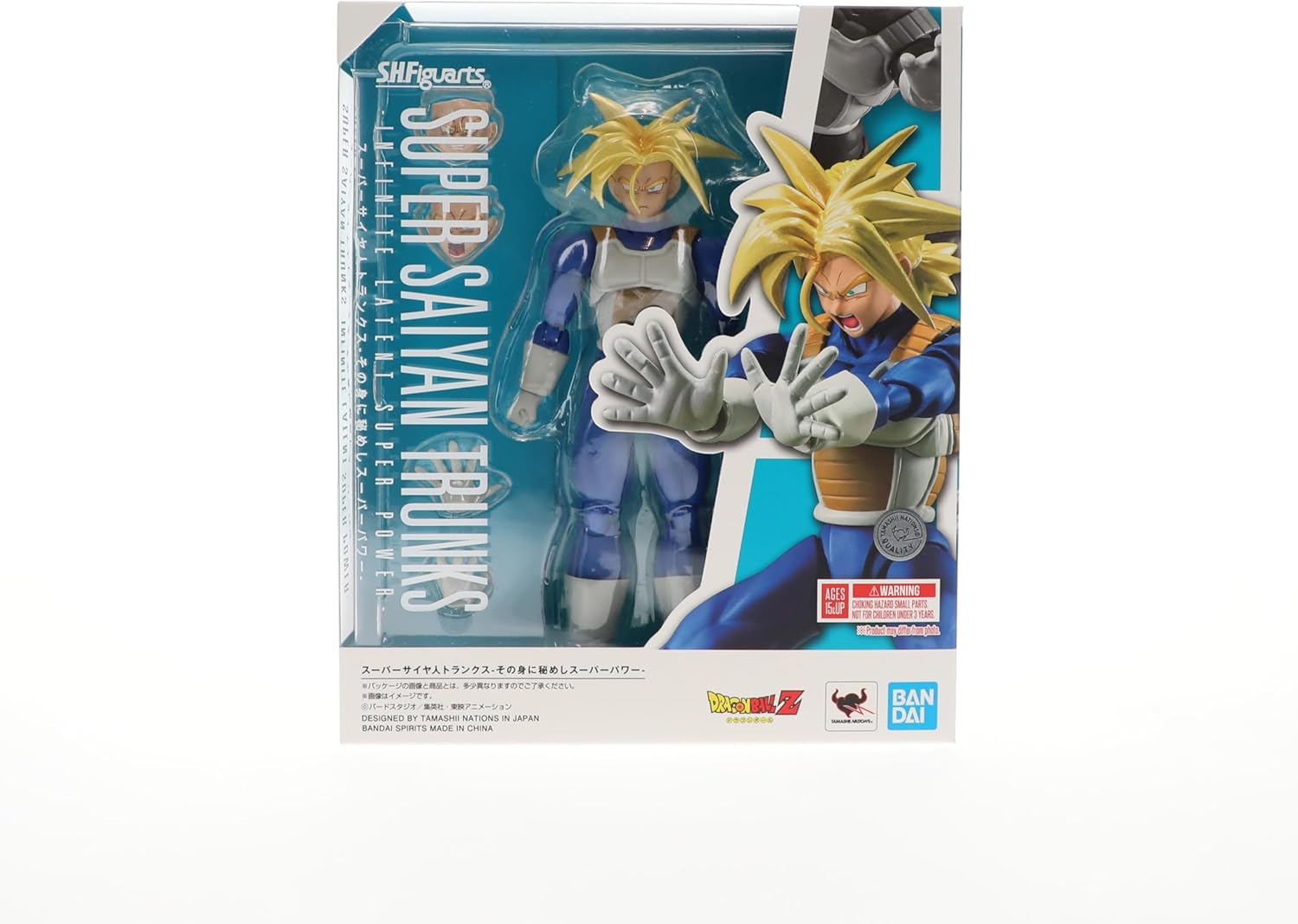 TAMASHII NATIONS Dragon Ball Z Super Saiyan Trunks S.H.Figuarts Action Figure R89324