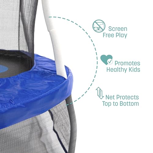 Skywalker Trampolines Mini Trampoline with Enclosure Net D26602