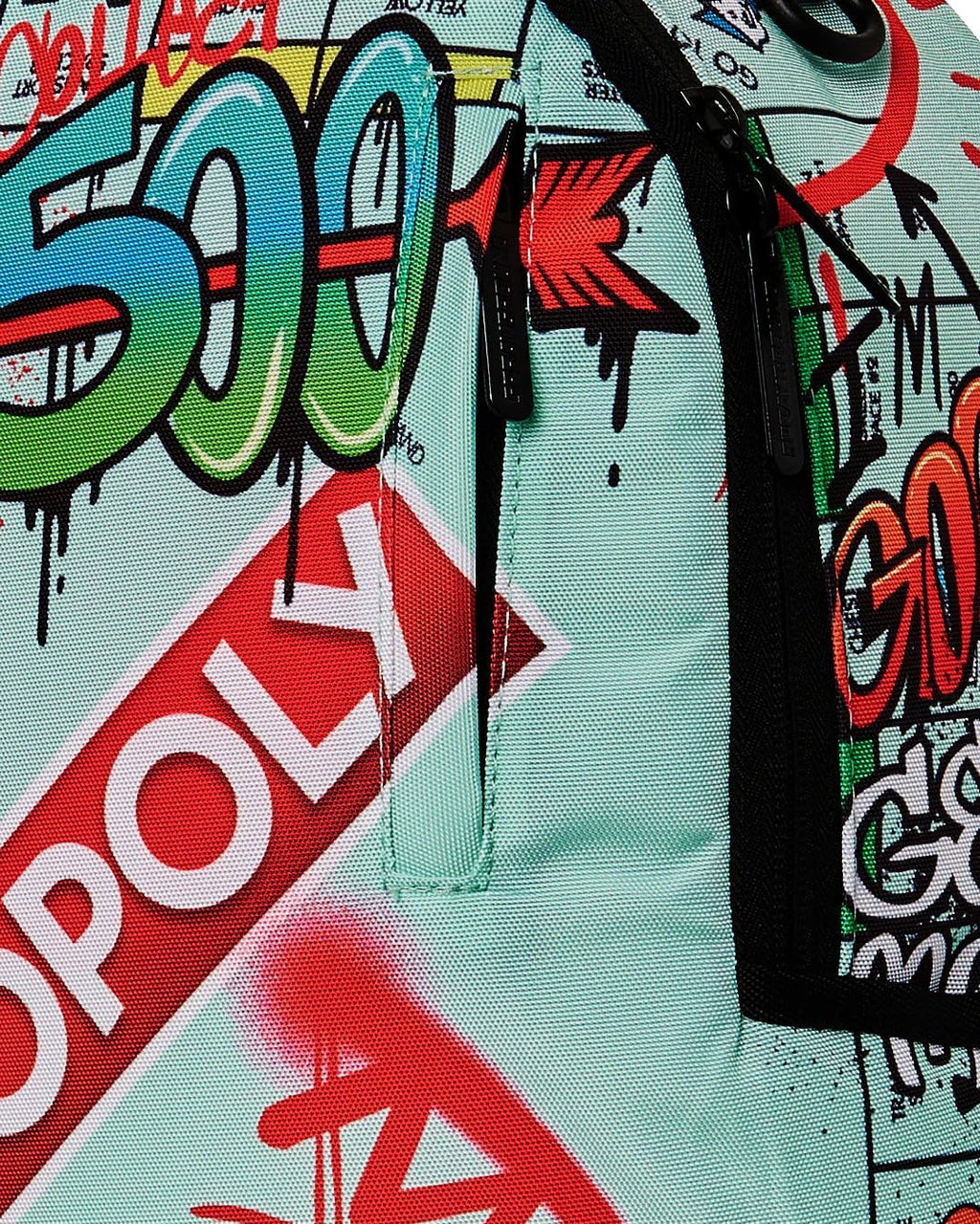 SPRAYGROUND MONOPOLY DO NOT PASS GO DLXSR BACKPACK S8949