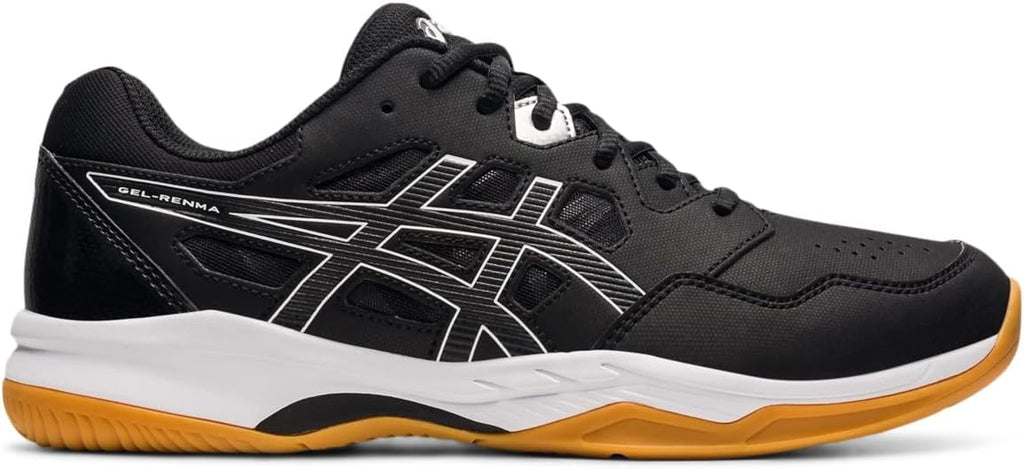 ASICS Men's Gel-Renma Pickleball Shoes, 8, Black/White