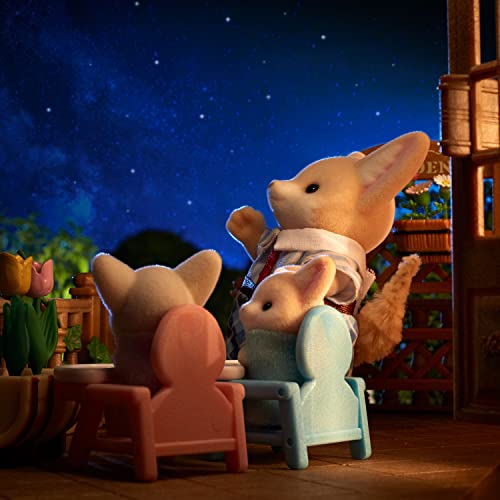 Calico Critters Highbranch Giraffe Family, 4 Collectible Figures V578