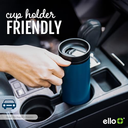 Ello Magnet 18oz Vacuum Insulated Stainless Steel Travel Mug with Leak-Proof Lid R23606