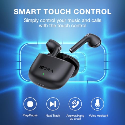 Wireless Earbuds Bluetooth 5.3 Sports Headphones with Charging Case V108516