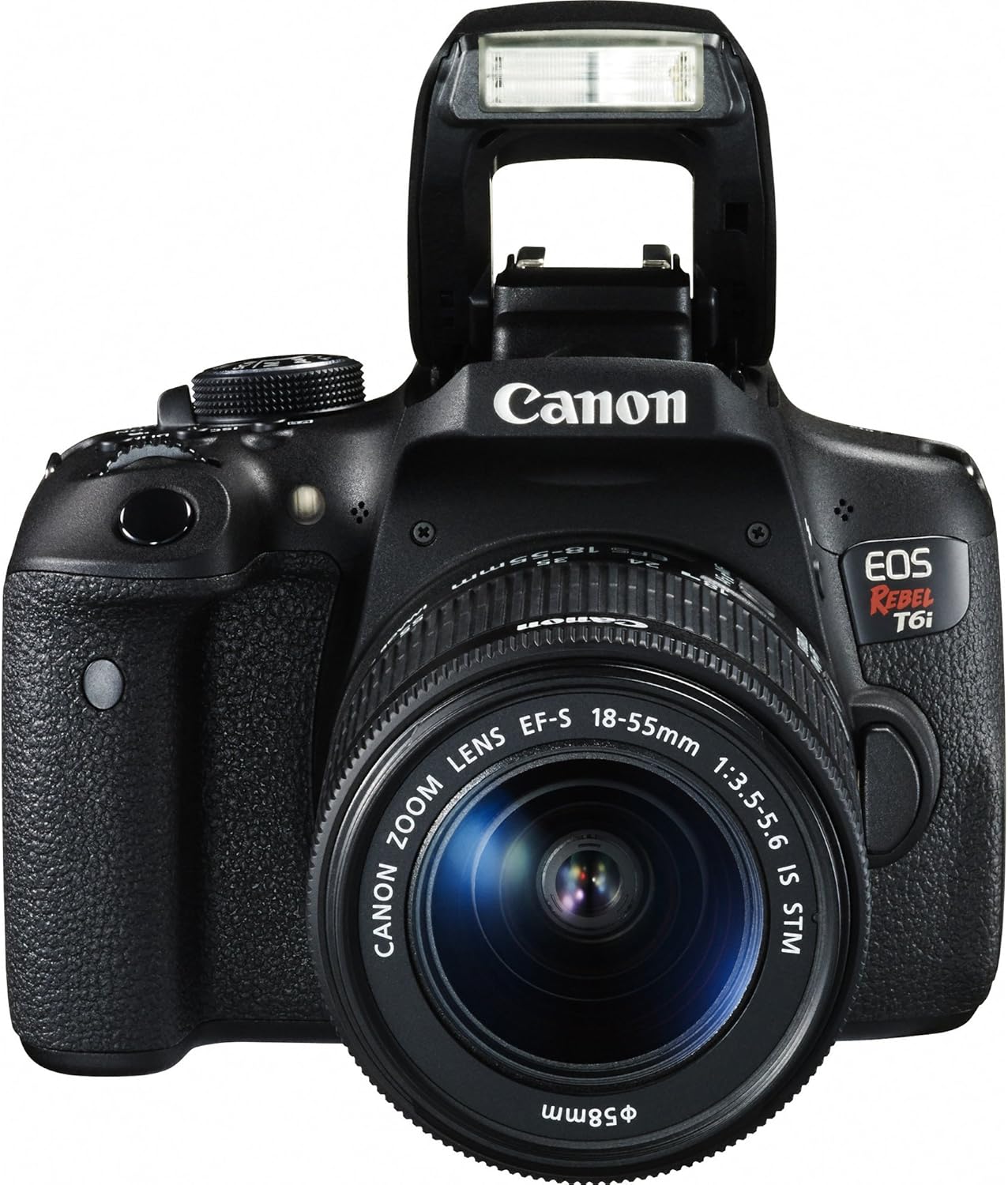 Canon EOS Rebel T6i Digital SLR with EF-S 18-55mm STM Lens O95306