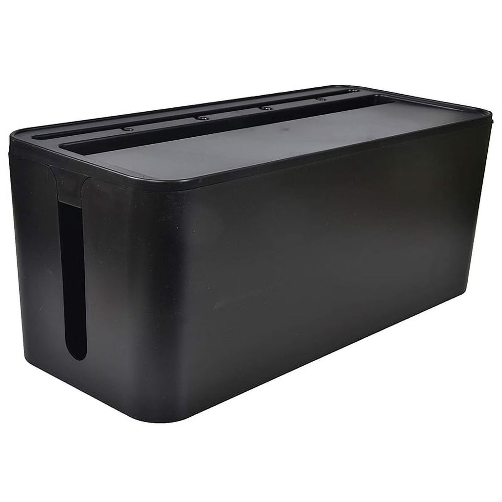 Cable Management Box for Desk Cable Management and Power Strip Box Solutions(Black)k1341