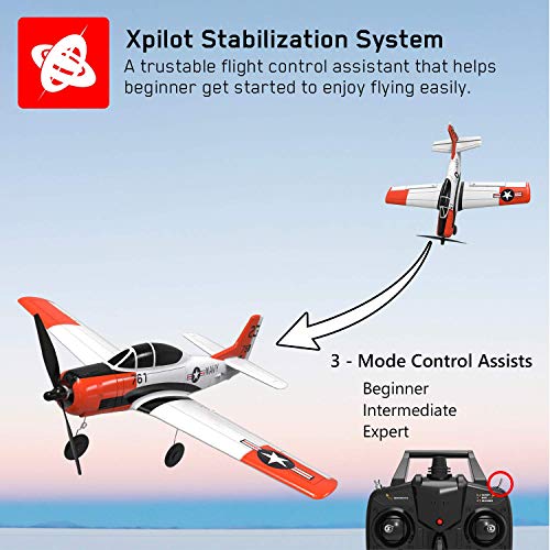 VOLANTEXRC 4CH WWII F4U Corsair RC Airplane for Beginners, 2.4Ghz RTF W832