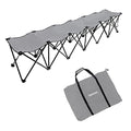 Trademark Innovations Portable 6-Seater Folding Team Sports Sideline Bench
