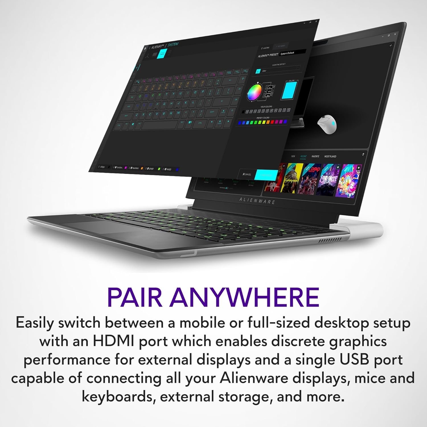 Alienware x14 R2 Gaming Laptop 14" QHD+ 165Hz, Intel Core i7, RTX 4060, 32GB RAM, 1TB SSD P58437